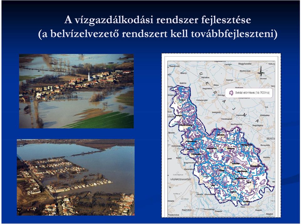 (a belvízelvezető