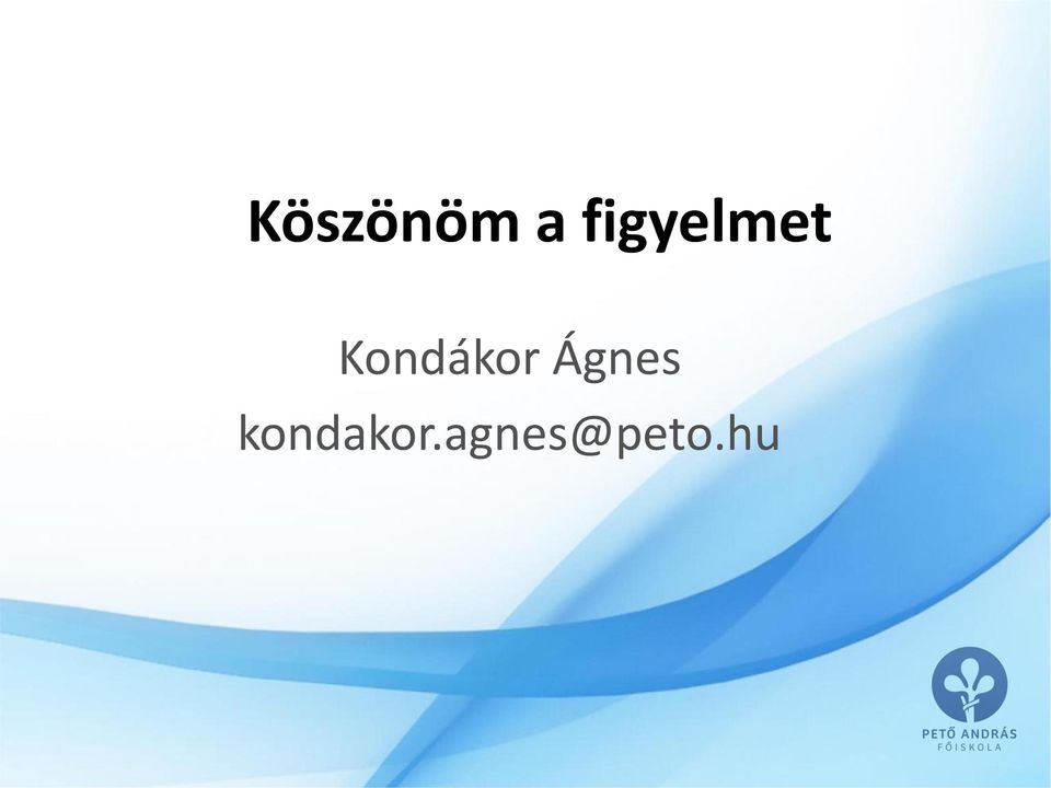 Kondákor Ágnes