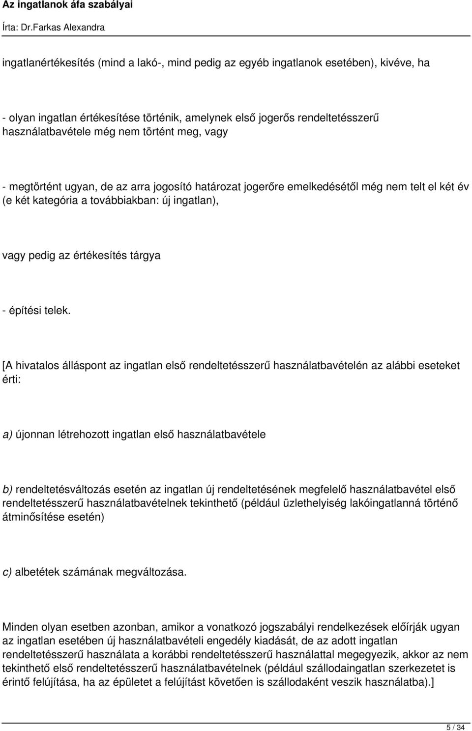 építési telek.