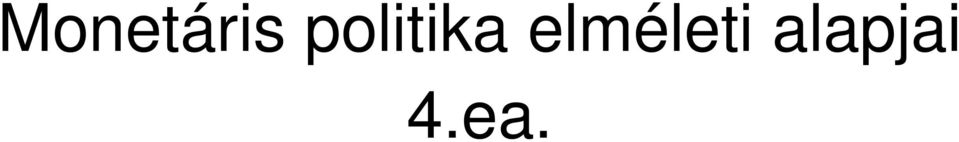 elméleti