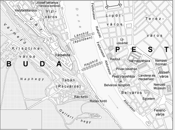 6. A feladat az 1848-as polgári forradalommal kapcsolatos. (k, rövid) Ismertesse a térkép és a források segítségével a pesti forradalom eredményeit! Válaszában térjen ki a tömegek szerepére is!