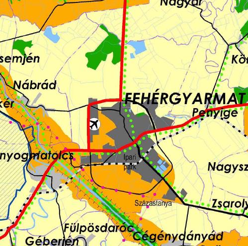 árvízvédelmi A települést érintő orszá