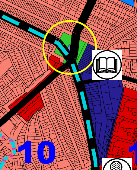 1.3 A hatályos településszerkezeti terv tervezési területet érintő területfelhasználási rendszere: az Árpád tér egy jelentős része zöldterületként (Z) jelzett.