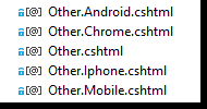 11.3 Real world esetek - Mobil nézetek, View variánsok 1-337 Hol is kéne az új módokat beállítani, mint a global.asax-ban? //1. iphone vizsgálattal DisplayModeProvider.Instance.Modes.