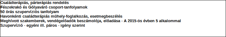 Támogatási program elnevezése: Támogató megnevezése: központi költségvetés Támogatás forrása: önkormányzati költségvetés nemzetközi forrás más gazdálkodó Támogatás időtartama: Támogatási összeg: -