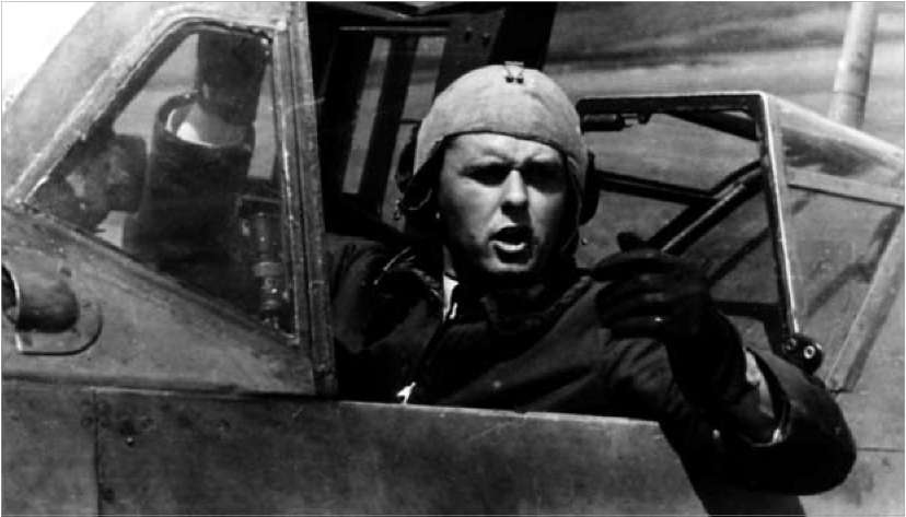 Czirók Zoltán: Végigdübörögtek felettünk a halál fuvarosai" 15. kép Molnár László bevetés előtt, 1944. augusztus 7-