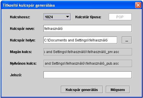 3 A KRTITOK NEVŰ PROGRAM HASZNÁLATA 3.1 Menüpontok Induló képernyő A program Windows XP operációs rendszer esetében a következő megjelenésű képernyővel indul. 3.1.1 Műveletek 3.