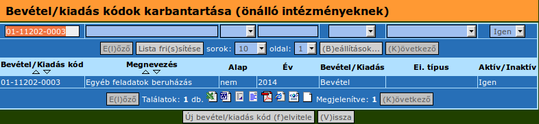 6. ábra: 2222 MP sikeres feltöltés Ellenőrzésképpen mivel jelen esetben egy részletező kód