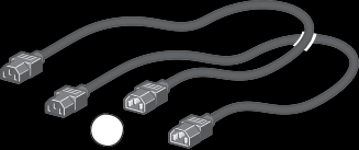 kézikönyv és IPSS (Intelligent Power Software Suite) CDROM (4) 2 összekötő kábel a védett berendezésekhez (5) RS232 kommunikációs kábel (6) USB kommunikációs kábel (7)