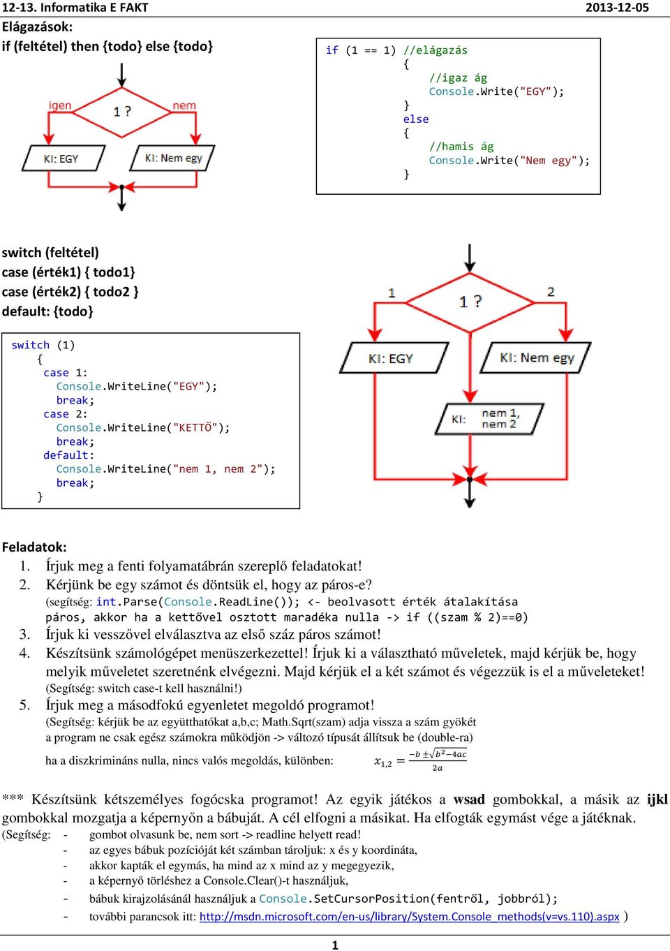 todo2 todo switch () case : Console.