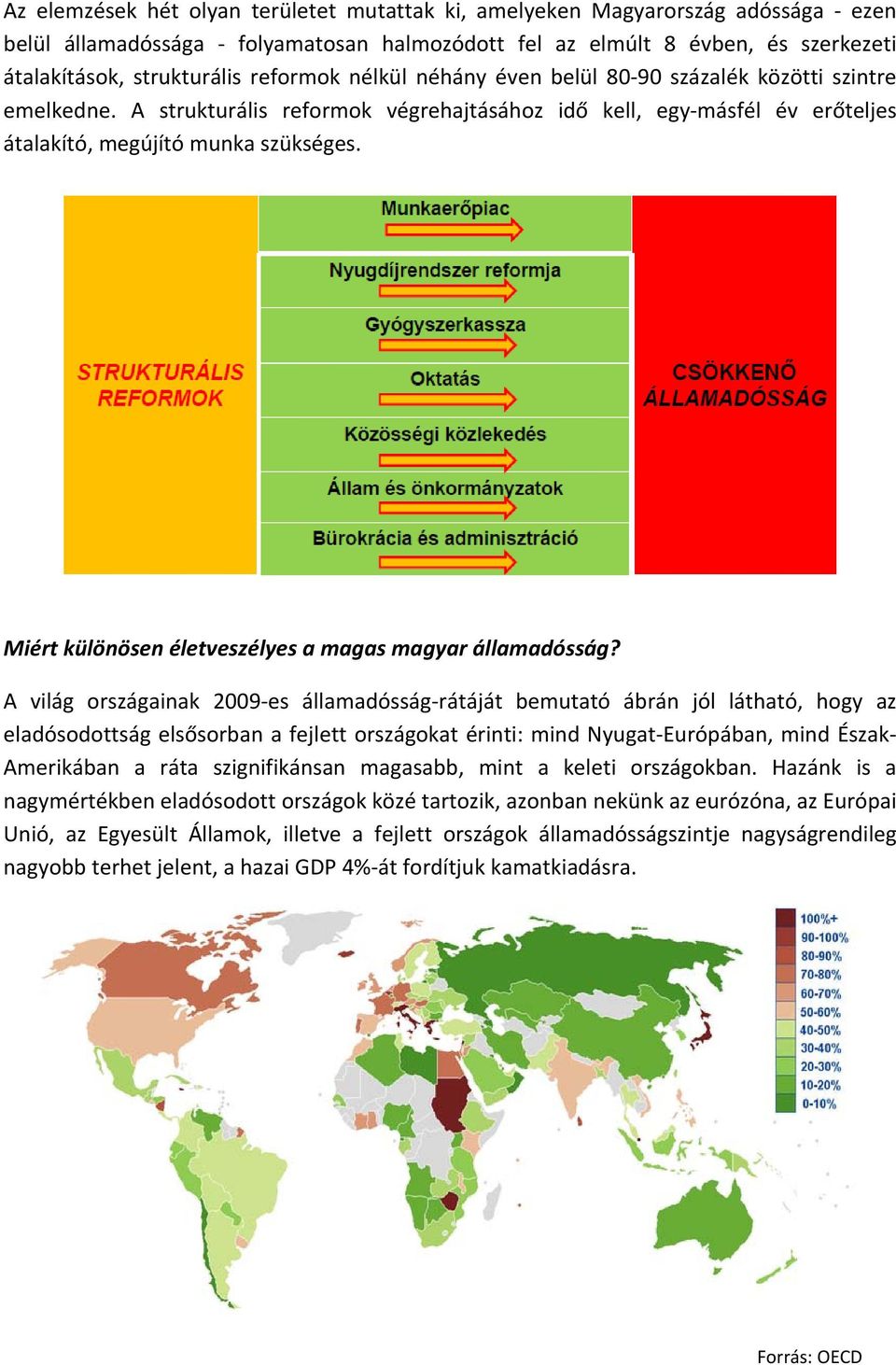 Miért különösen életveszélyes a magas magyar államadósság?
