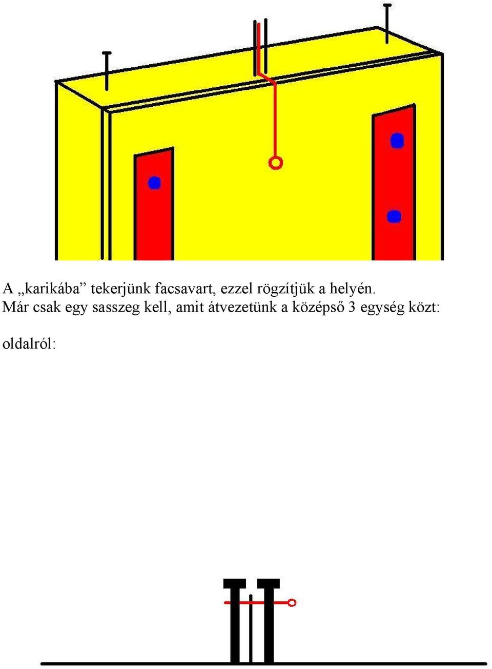 Már csak egy sasszeg kell, amit