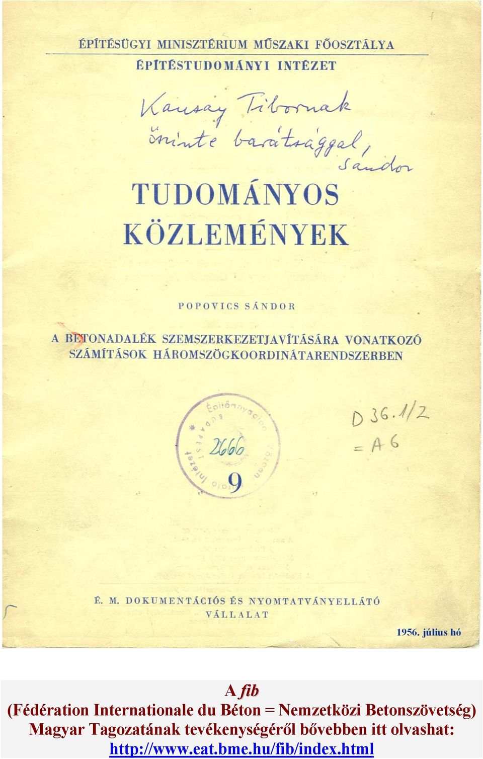 Tagozatának tevékenységéről bővebben itt
