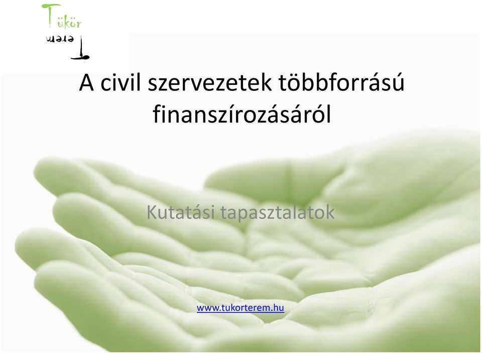 finanszírozásáról