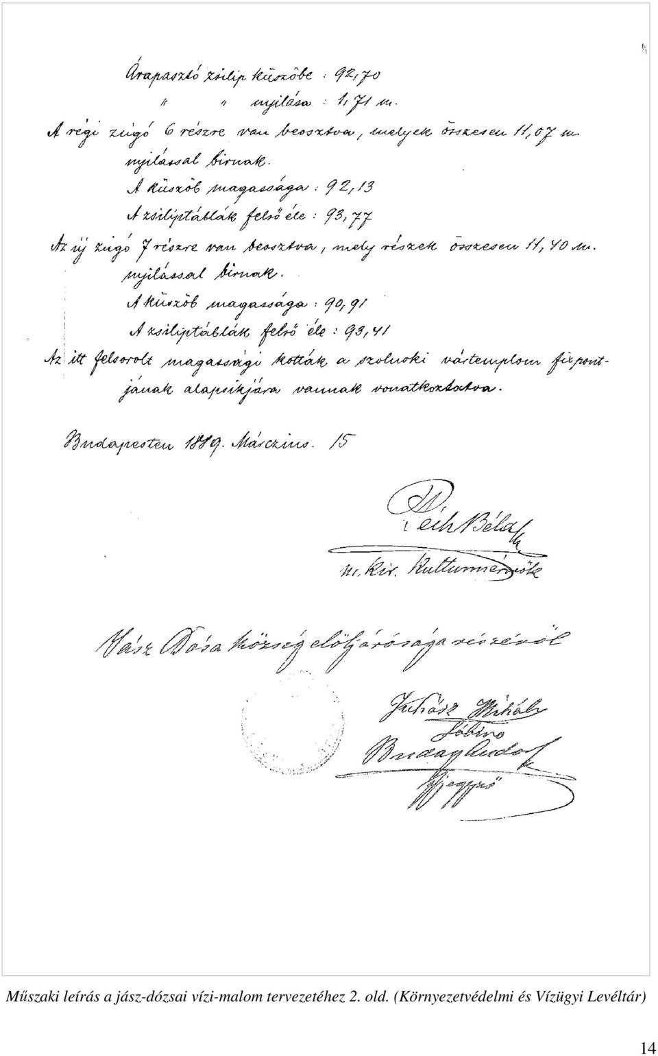 tervezetéhez 2. old.