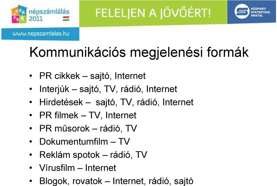 filmek TV, Internet PR műsorok rádió, TV Dokumentumfilm TV Reklám