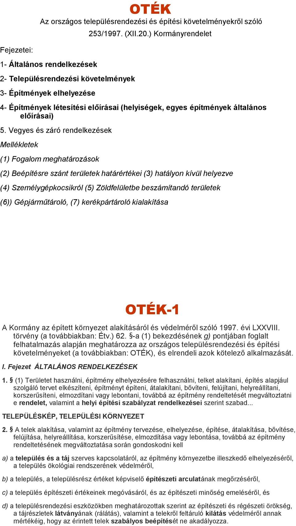 előírásai) 5.