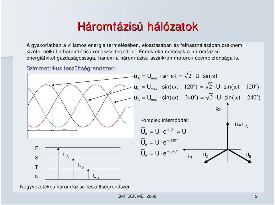 Ennek oka nemcsak a háromázisú energiátitel gazdaságossága, hanem a háromázisú aszinkron motorok üzembiztonsága is.