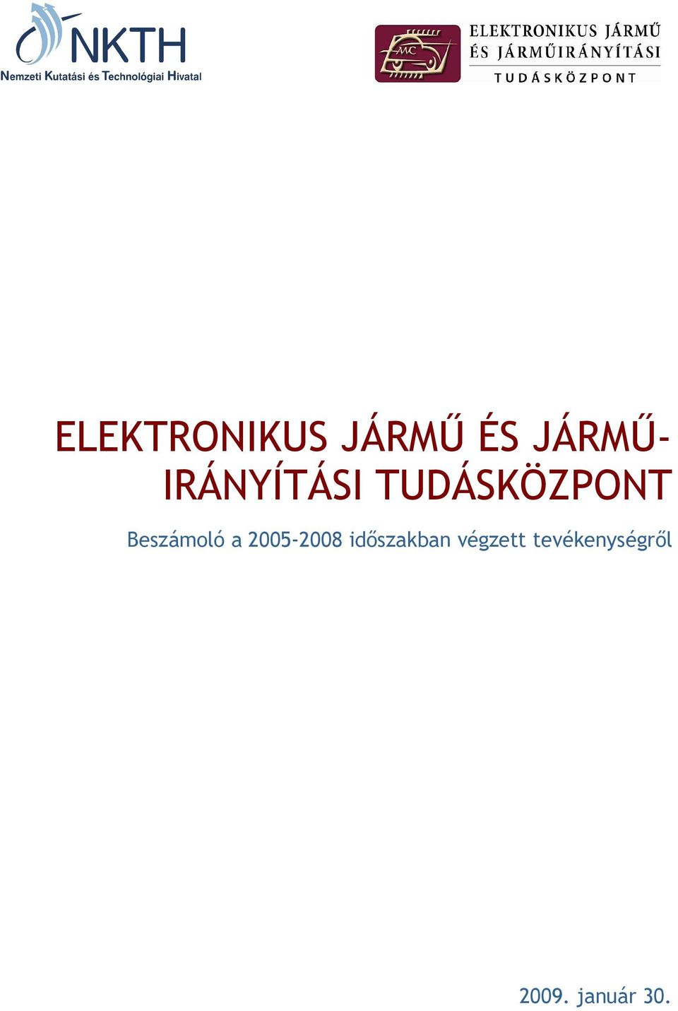 Beszámoló a 2005-2008