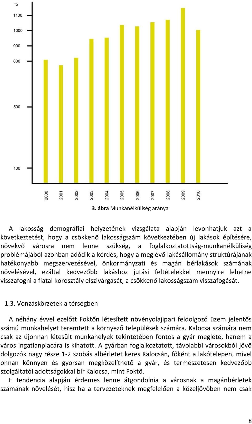 bérlakások számának növelésével, ezáltal kedvezőbb lakáshoz jutási feltételekkel mennyire lehetne visszafogni a fiatal korosztály elszivárgását, a csökkenő lakosságszám visszafogását. 1.3.