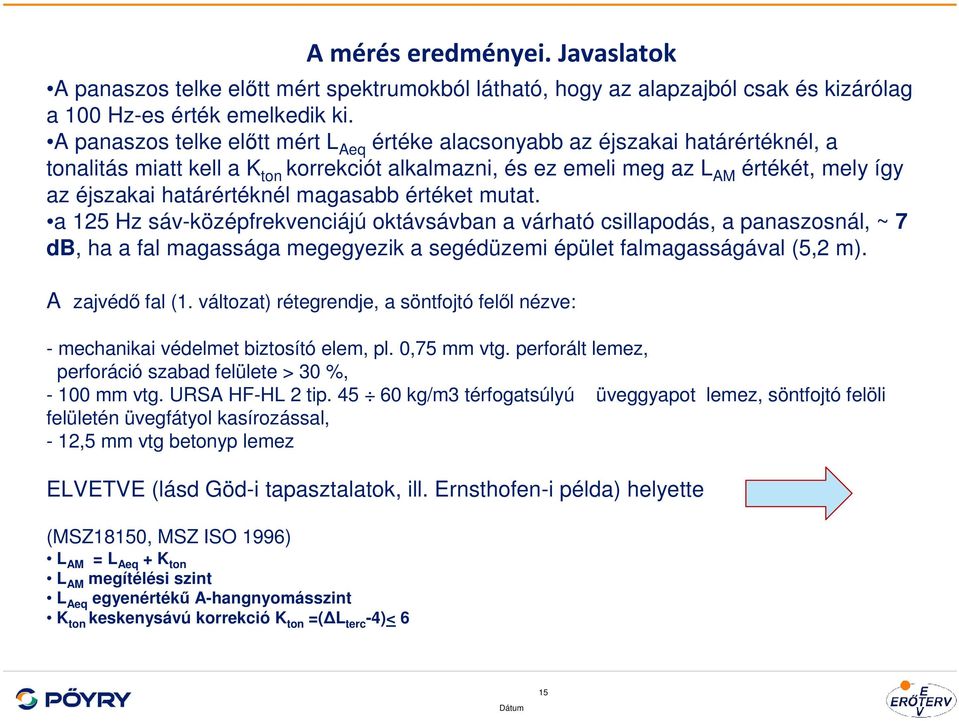 határértéknél magasabb értéket mutat.