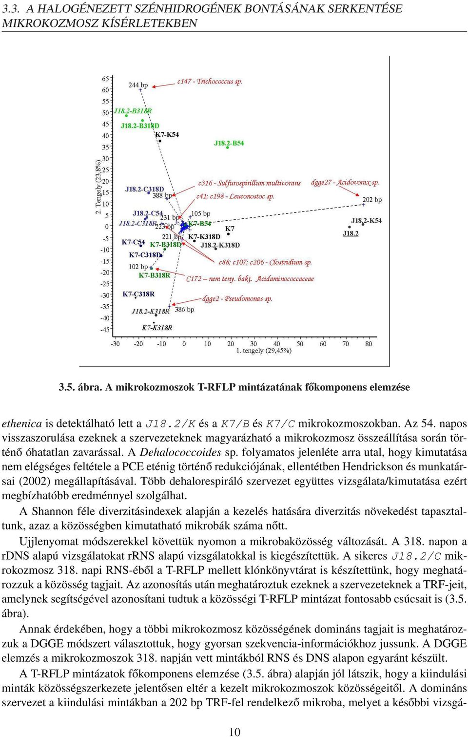 folyamatos jelenléte arra utal, hogy kimutatása nem elégséges feltétele a PCE eténig történő redukciójának, ellentétben Hendrickson és munkatársai (2002) megállapításával.