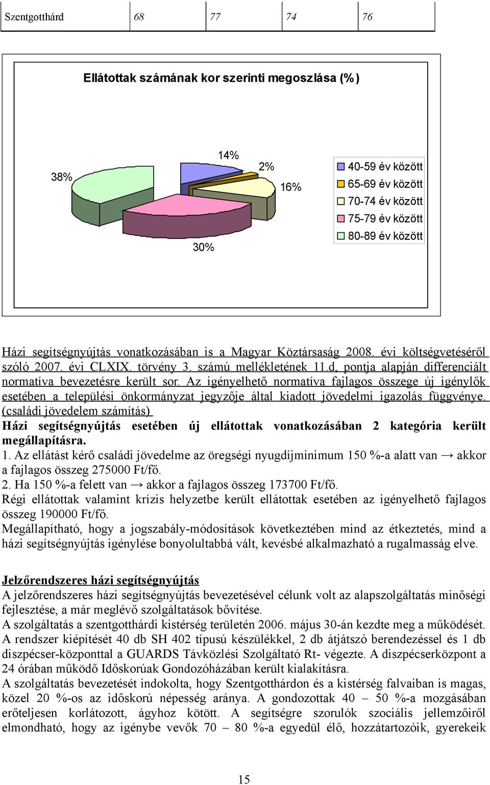 Az igényelhető normatíva fajlagos összege új igénylők esetében a települési önkormányzat jegyzője által kiadott jövedelmi igazolás függvénye.