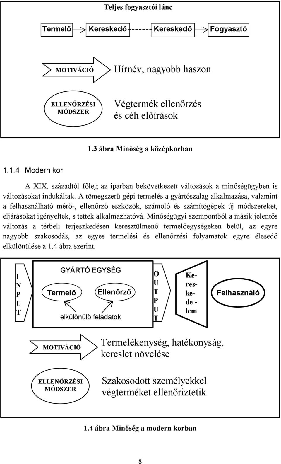 A tömegszerű gépi termelés a gyártószalag alkalmazása, valamint a felhasználható mérő-, ellenőrző eszközök, számoló és számítógépek új módszereket, eljárásokat igényeltek, s tettek alkalmazhatóvá.