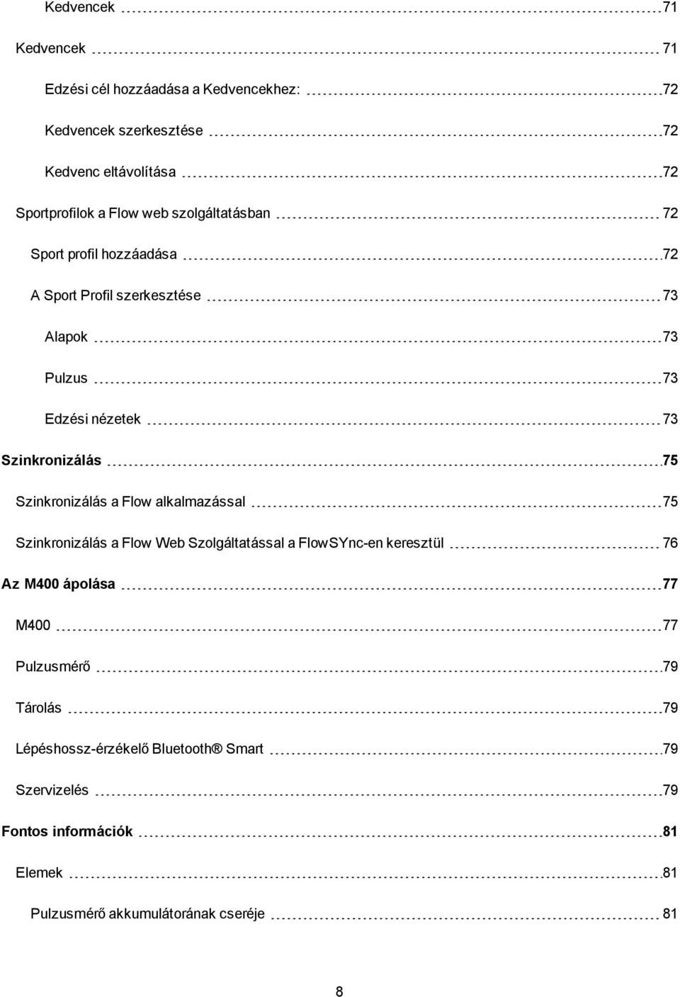 M400 HASZNÁLATI ÚTMUTATÓ - PDF Ingyenes letöltés