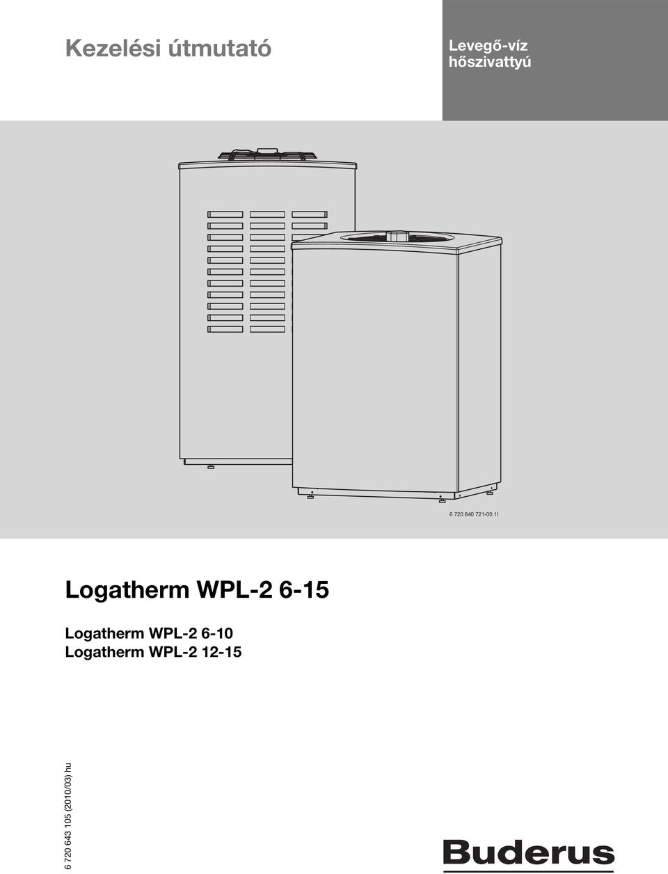 1I Logatherm WPL-2 6-15 Logatherm