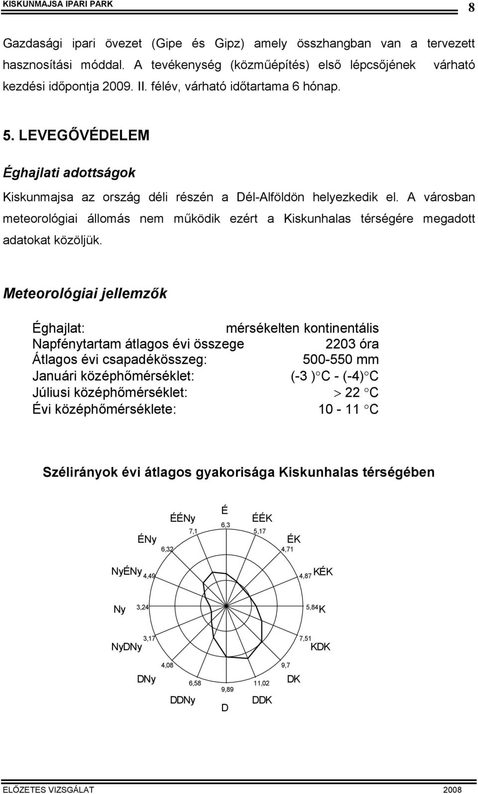 A városban meteorológiai állomás nem működik ezért a Kiskunhalas térségére megadott adatokat közöljük.