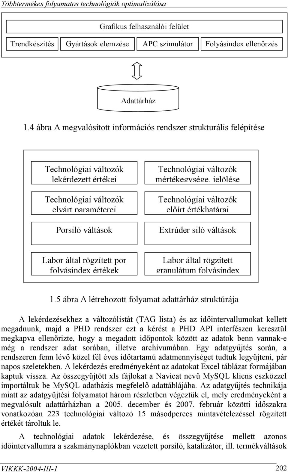 mértékegysége, jelölése Technológiai változók előírt értékhatárai Extrúder siló váltások Labor által rögzített por folyásindex értékek Labor által rögzített granulátum folyásindex 1.