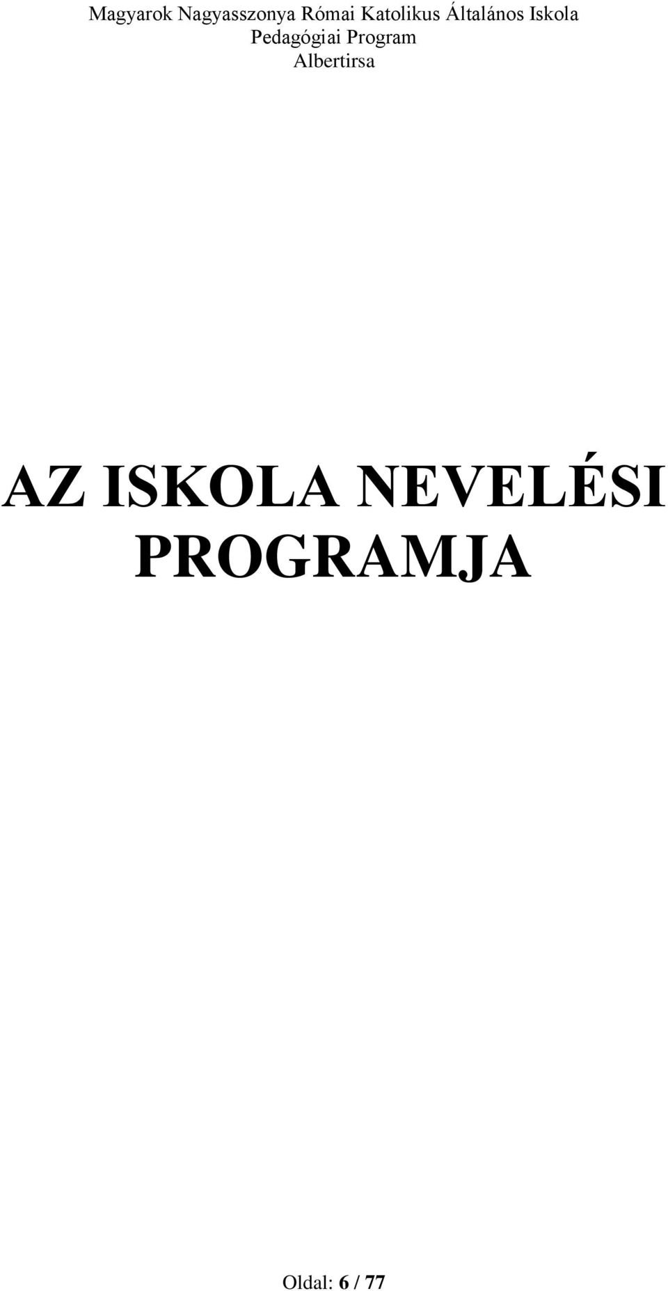 PROGRAMJA