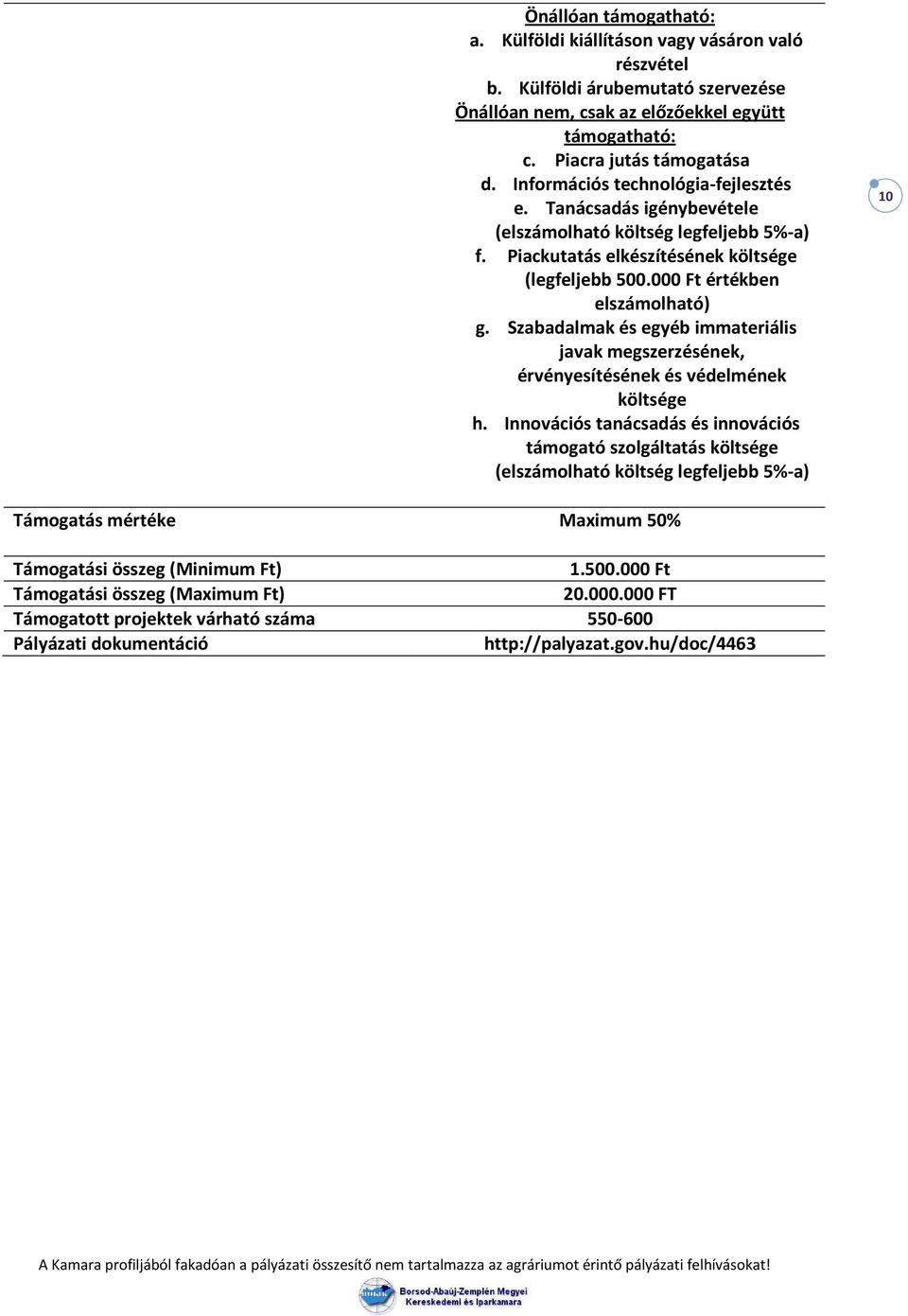 Szabadalmak és egyéb immateriális javak megszerzésének, érvényesítésének és védelmének költsége h.