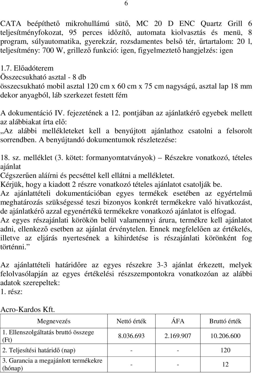 0 W, grillező funkció: igen, figyelmeztető hangjelzés: igen 1.7.