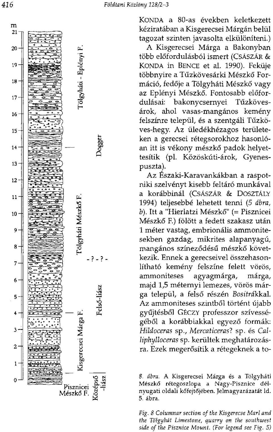 Fontosabb előfordulásai: bakonycsernyei Tűzkövesárok, ahol vasas-mangános kemény felszínre települ, és a szentgáli Tűzköves-hegy.