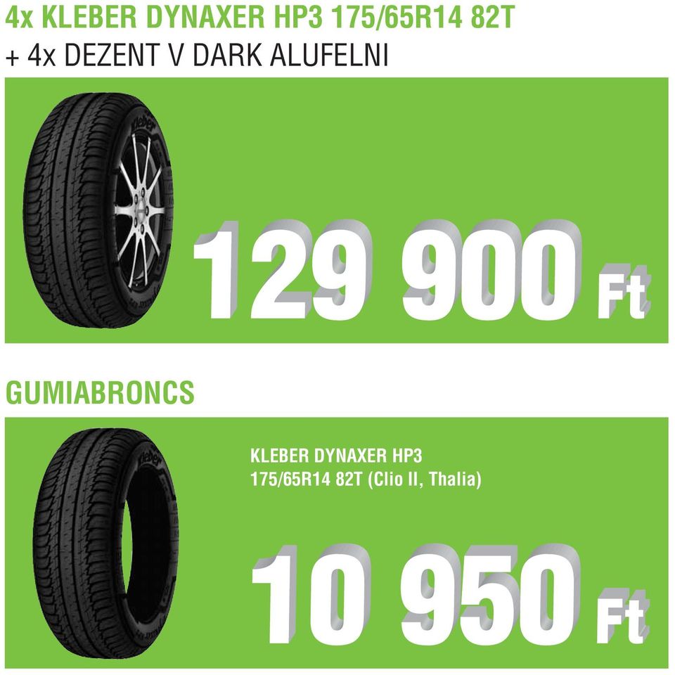GUMIABRONCS KLEBER DYNAXER HP3