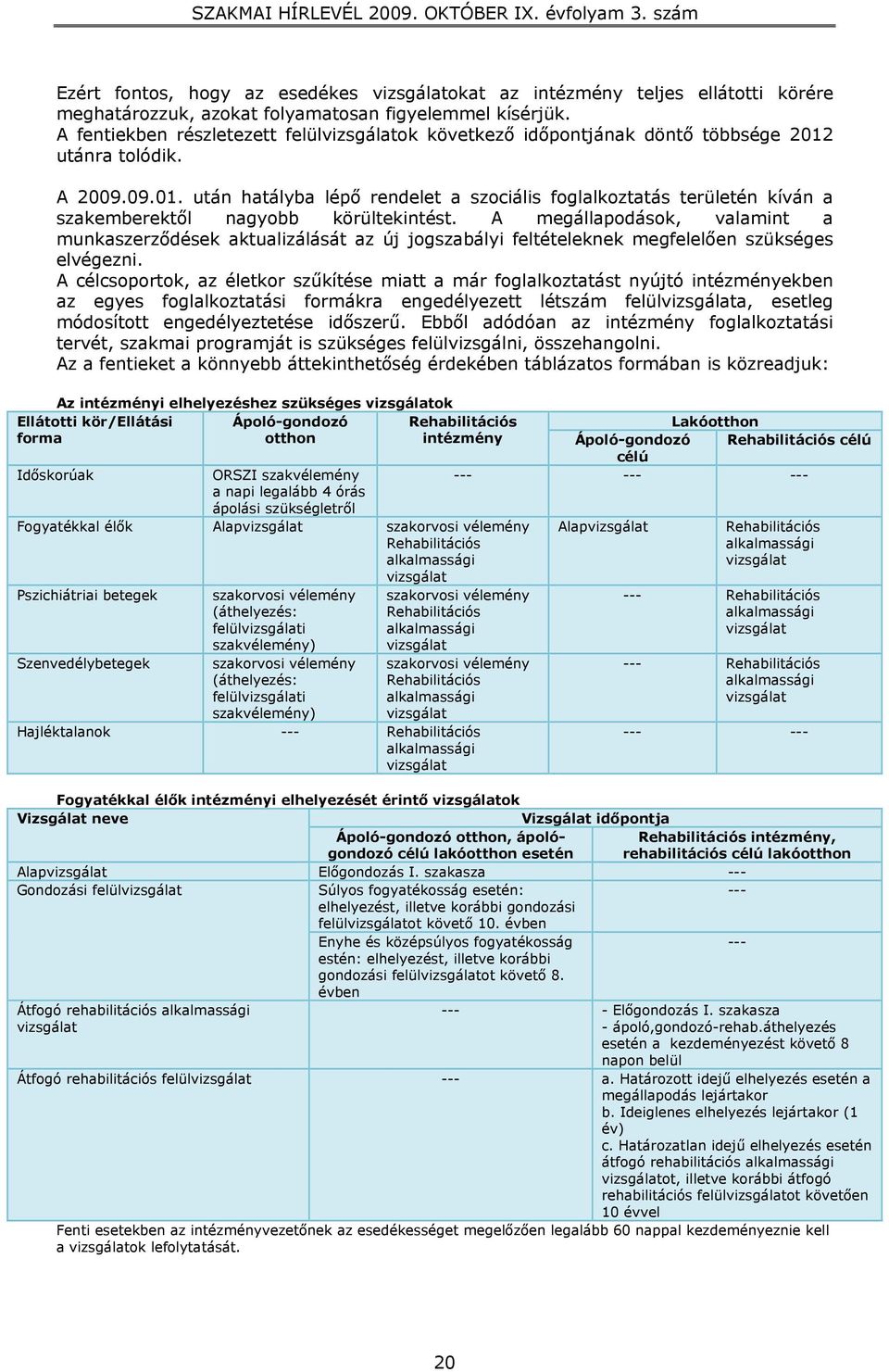 A megállapodások, valamint a munkaszerződések aktualizálását az új jogszabályi feltételeknek megfelelően szükséges elvégezni.