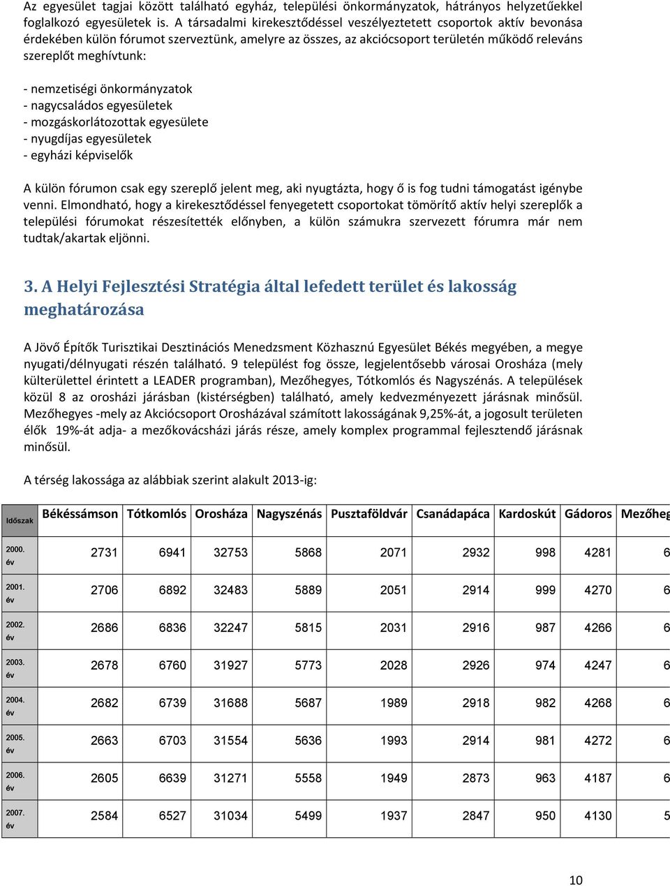 nemzetiségi önkormányzatok nagycsaládos egyesületek mozgáskorlátozottak egyesülete nyugdíjas egyesületek egyházi képviselők A külön fórumon csak egy szereplő jelent meg, aki nyugtázta, hogy ő is fog