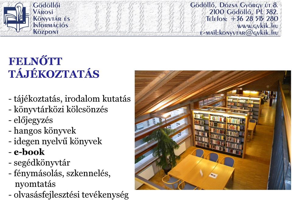 idegen nyelvű könyvek - e-book - segédkönyvtár -