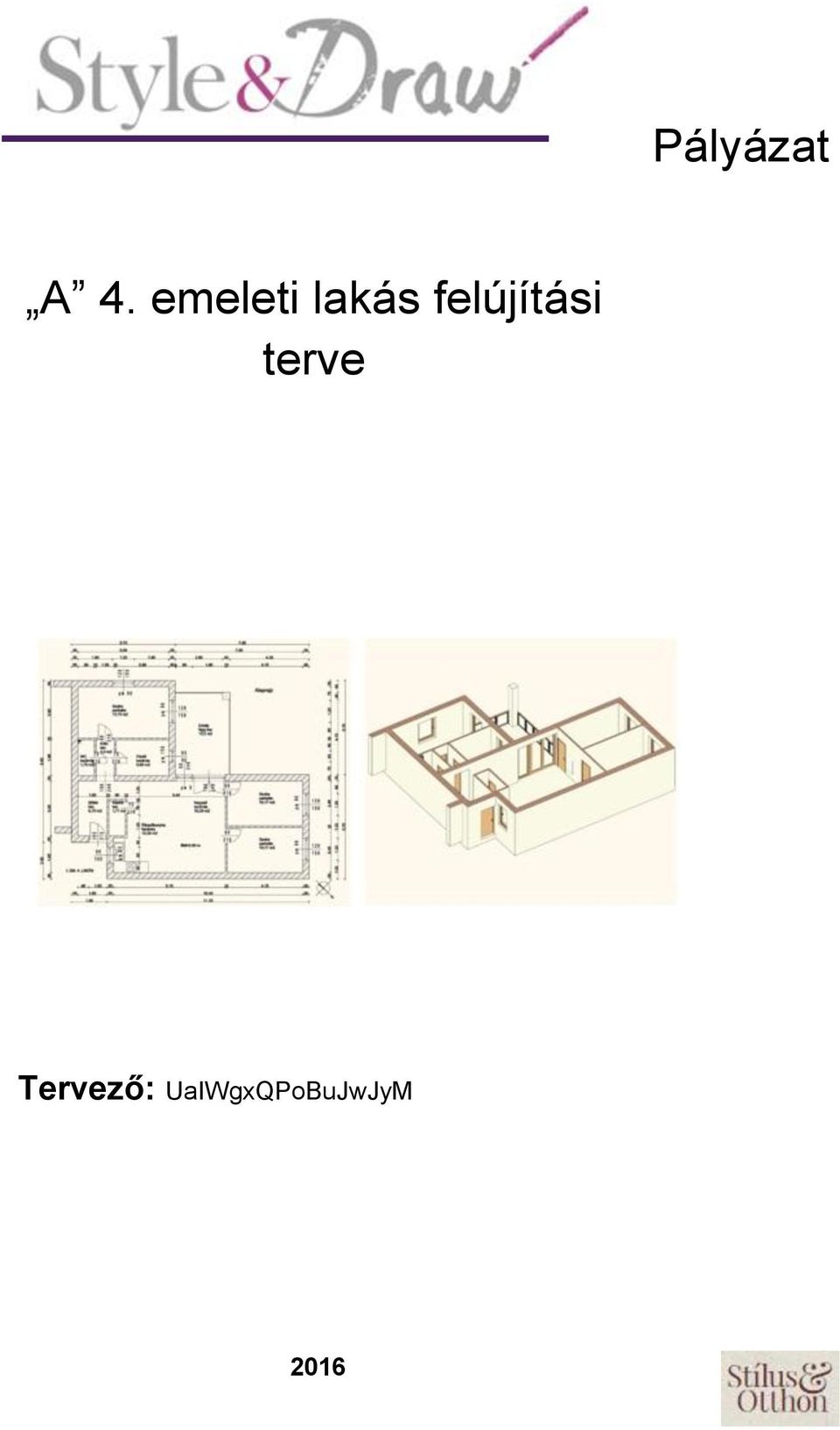 felújítási terve