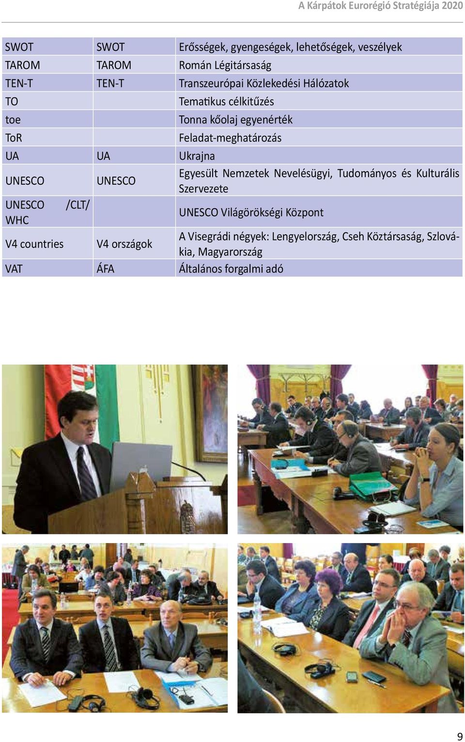 UNESCO Egyesült Nemzetek Nevelésügyi, Tudományos és Kulturális Szervezete UNESCO /CLT/ WHC UNESCO Világörökségi Központ