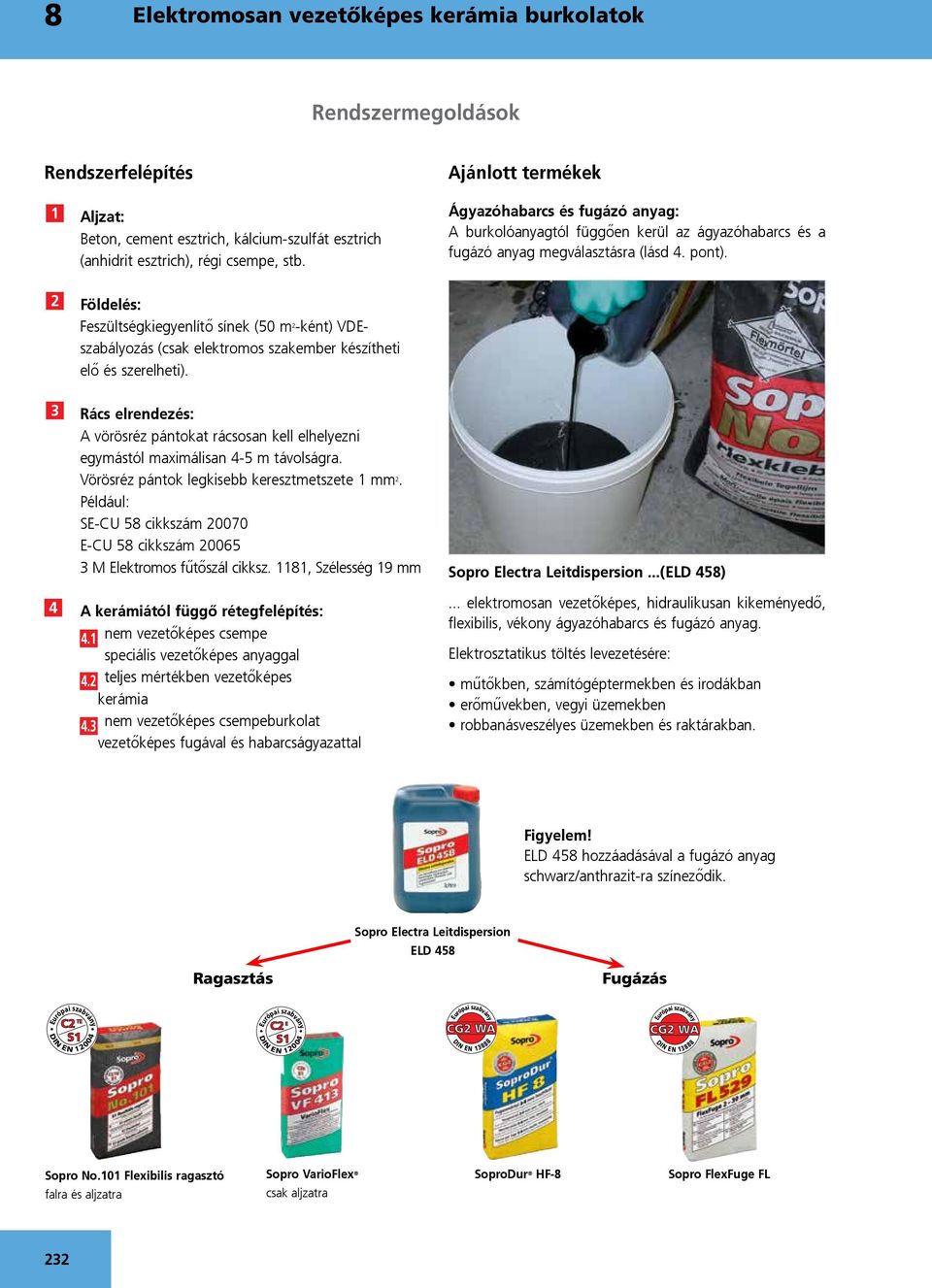 2 Földelés: Feszültségkiegyenlítő sínek (50 m 2 -ként) VDEszabályozás (csak elektromos szakember készítheti elő és szerelheti).