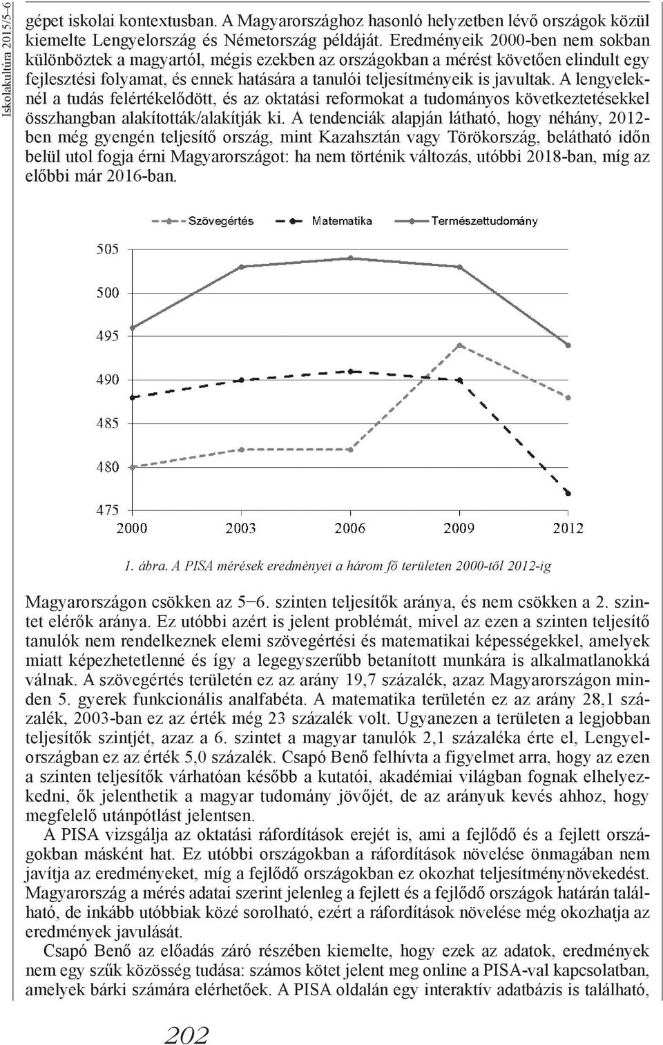 A lengyeleknél a tudás felértékelődött, és az oktatási reformokat a tudományos következtetésekkel összhangban alakították/alakítják ki.