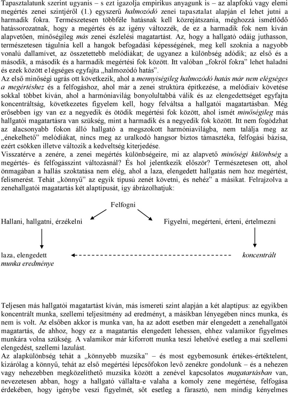 észlelési magatartást.