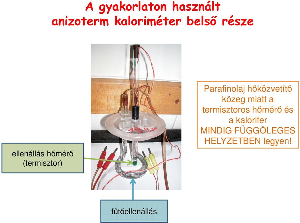 hőközvetítő közeg miatt a termisztoros hőmérő és a