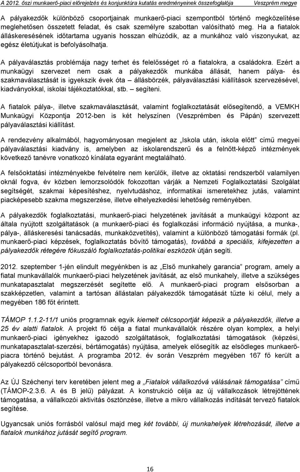 A pályaválasztás problémája nagy terhet és felelősséget ró a fiatalokra, a családokra.