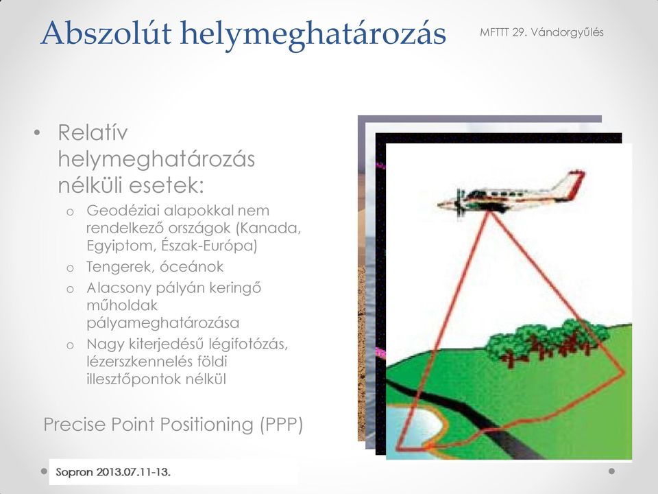 óceánk Alacsny pályán keringő műhldak pályameghatárzása Nagy kiterjedésű