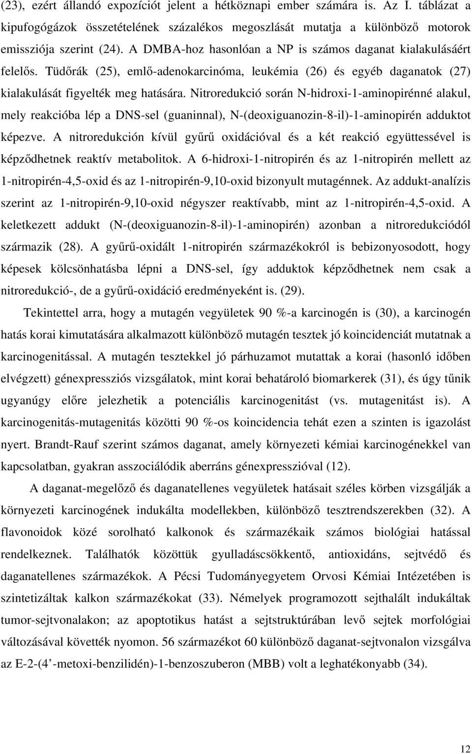 Nitroredukció során N-hidroxi-1-aminopirénné alakul, mely reakcióba lép a DNS-sel (guaninnal), N-(deoxiguanozin-8-il)-1-aminopirén adduktot képezve.