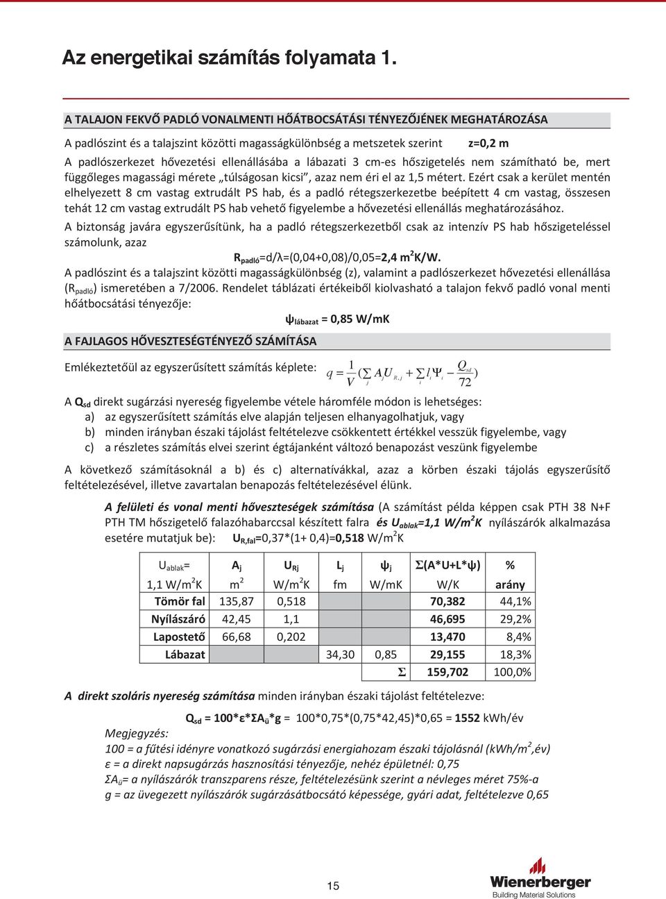 1 Qsd q = ( AU + l )